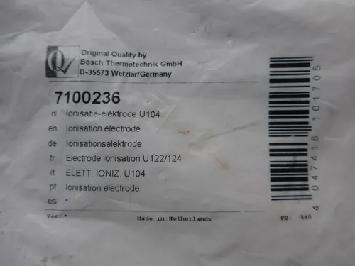 Buderus Ionisationselektrode U104, U122-11, U124-11