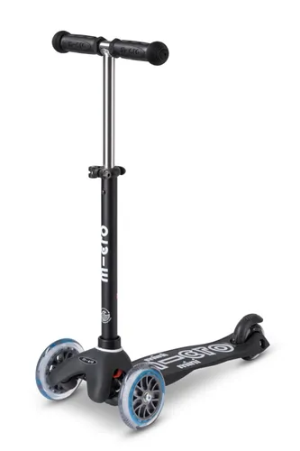 Micro Mobility Mini Micro Deluxe ECO Black – Der ideale Kinderroller - Roller / Kickboards, besonders leicht mit nur 2390 g, perfekt für Kinder ab 2 Jahren für sicheres und bequemes Fahren.