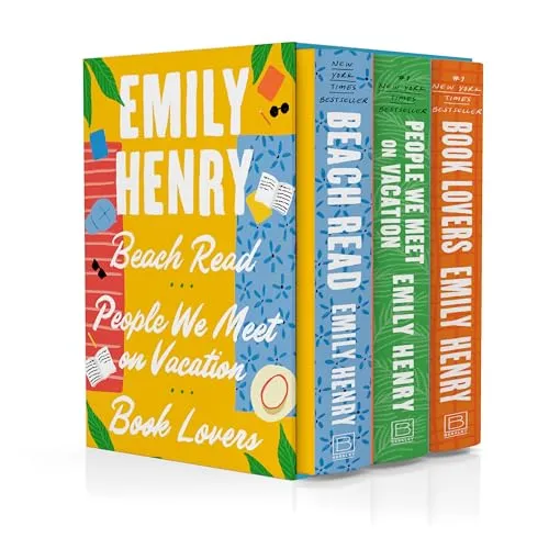 Emily Henry 3-Book Boxed Set: Beach Read, People We Meet on Vacation, and Book Lovers - Wohlfühl-Literatur: Entdecken Sie die besten Romane von Emily Henry in einem exklusiven Set, perfekt für entspannte Lesestunden am Strand oder auf dem Sofa.