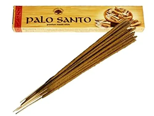 Green Tree PALO SANTO Premium Räucherstäbchen (1 Packung mit 12 Stäbchen), 15 g 1 x