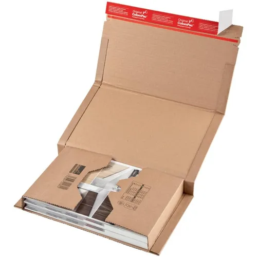 COLOMPAC Karton ColomPac® 30000226 Klassische Versandverpackung zum Wickeln 380x290x80
