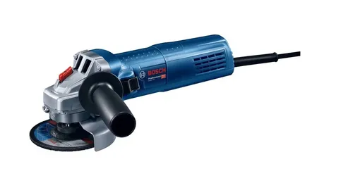 Bosch Professional Winkelschleifer GWS 750 - 750 Watt Leistung - Schleifmaschine mit flachem Getriebekopf für enge Stellen und verbesserte Handhabung. Ideal für Trennen und Schleifen, inklusive Zubehör für sofortigen Einsatz.