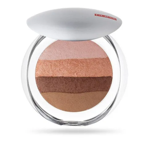 PUPA Milano Luminys Baked All Over Illuminating Blush - Make Up - Vier harmonische Farben für einen strahlenden Teint, vielseitig als Blush oder Puder einsetzbar, für ein samtweiches Hautgefühl.