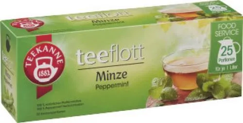 Teekanne Teeflott Pfefferminztee 25x3,5g