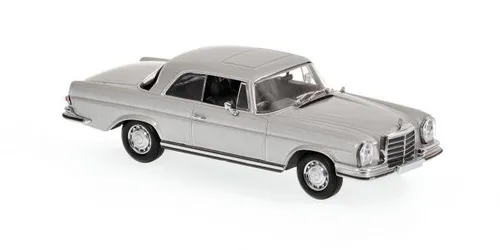 Minichamps MERCEDES-BENZ 280 SE 3.5 COUPE - 1970 - SILVER 940038120 - Modellbau im Maßstab 1:43, detailgetreue Nachbildung des klassischen Tourenwagens für Sammler und Liebhaber.