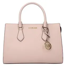 Handtasche Michael Kors Sheila - Stilvolle Damenhandtasche aus hochwertigem Canvas-Stoff in elegantem Rosa, ideal für modebewusste Frauen. Mit praktischem Reißverschluss und inkludiertem Markenetui.