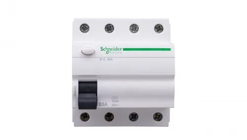 Fehlerstromschutzschalter 4P 63A 0,03A Typ AC ID K A9Z05463