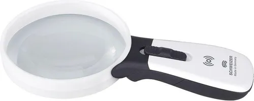 Schweizer ERGO-Lux i Mobil 1,5 fach/ Ø 100mm Neutralweiß Einzellupe