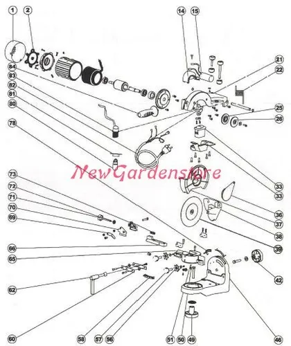 Professioneller Black Mola Kettenschärfer Gelenkarm Neu Gartenladen 040033
