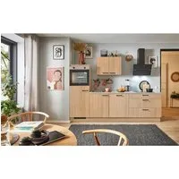 pino Küchenzeile 250 cm Eiche Aviva mit Geräteschrank - Moderne Küchenzeile in Eiche Aviva, maßgefertigt und schnell geliefert! Inklusive hochwertiger Elektrogeräte und praktischen Auszügen für optimalen Stauraum. Ideal für deine Traumküche!