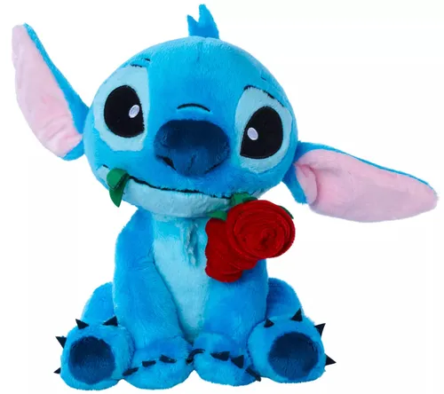 SIMBA Disney-Stitch mit Rose 25 cm