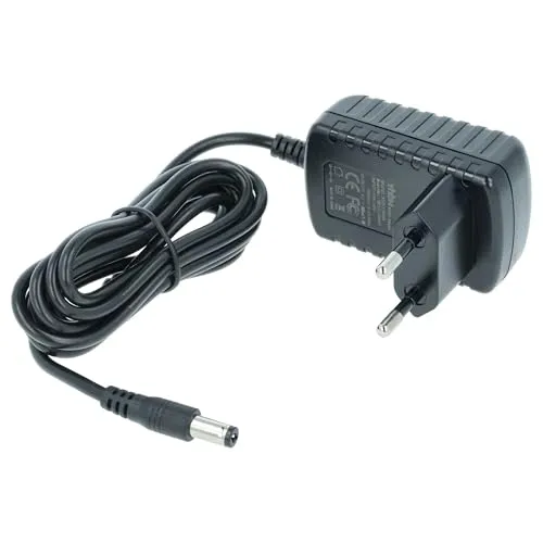 vhbw Netzteil kompatibel mit Korg AX1, AX10, AX100, AX1500, AX3, AX3000, 800 Keyboard, E-Piano - 120 cm