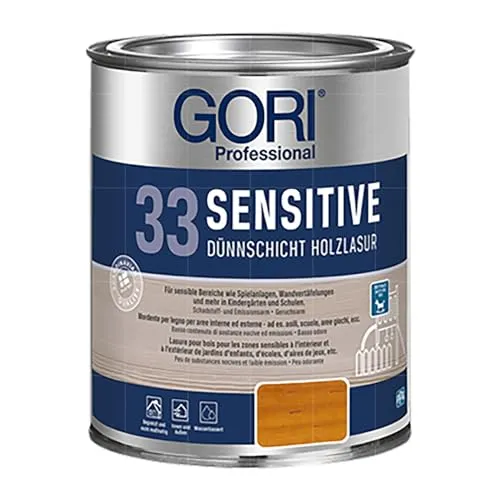Gori 33 Futur Plus Holzlasur, 0,75 Liter in farblos