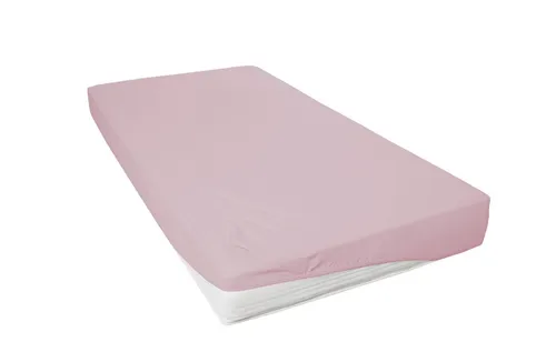 Hahn Spannbettlaken TEDDY mauve BT 150x200 cm violett Spannbetttuch Bettlaken