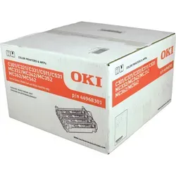Oki Trommel 44968301 - 4-farbig, hohe Kapazität von ca. 30.000 A4-Seiten bei 5%, kompatibel mit OKI Druckern