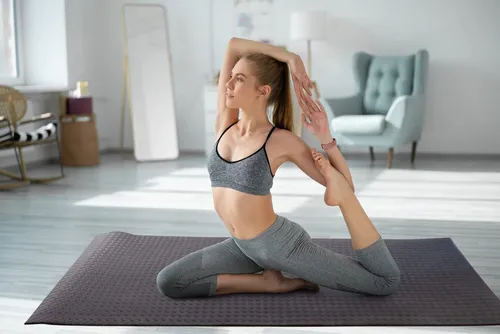 HD Fitness Bodenmatte Eva – Rutschfeste Unterlegmatte für Fitnessgeräte - Bodenmatte für Yoga und Fitness, rutschfest und wasserdicht, ideal für sicheres Training zu Hause oder im Studio.