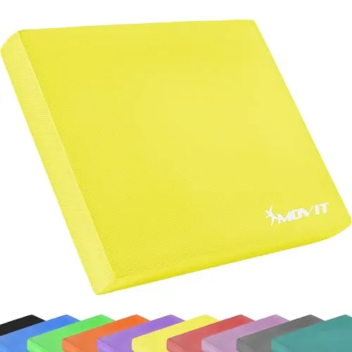 MOVIT Balanceboard Balance Pad 50 x 40 x 6 cm - Optimieren Sie Ihr Training mit dem MOVIT Balance Pad! Ideal für Functional Training, fördert es Koordination und Stabilität durch dynamische Übungen auf instabilem Untergrund. Perfekt für mehr Fitness im Alltag.