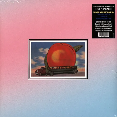 The Allman Brothers Band - Eat A Peach Colored Vinyl (1974 - EU - Reissue)