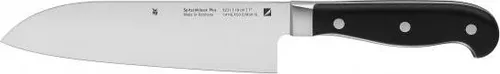 WMF Spitzenklasse Plus Santoku Messer 32 cm - Geschmiedete Klinge aus Spezialklingenstahl, langanhaltende Schärfe und ergonomischer Griff, Made in Germany
