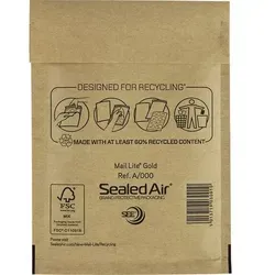 Briefumschläge Gold von Mail Lite