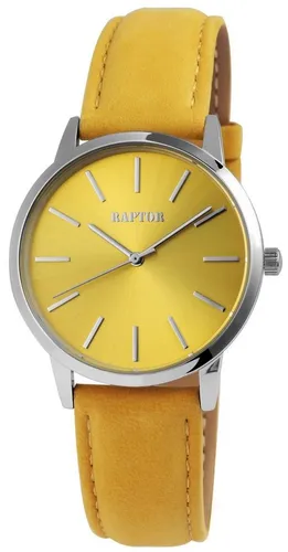 Raptor Quarzuhr Sunny in gelb von Raptor