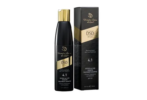 DSD de Luxe Haarshampoo 4.1 Keratin Treatment Shampoo - Haarshampoos, fördert Haarwachstum und repariert geschädigtes Haar für Glanz, Stärke und Volumen.