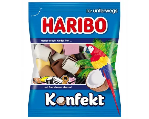 Produktbild HARIBO Süßigkeit, Haribo Lakritzkonfekt süss salzig würzig fruchtige Kombination 100g
