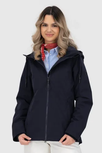 Alife & Kickin Outdoorjacke LilouAKA leichte, taillierte Übergangsjacke mit verstellbarer Kapuze