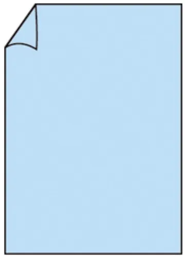 Briefbogen A4 80g 10ST blau von Rössler Papier