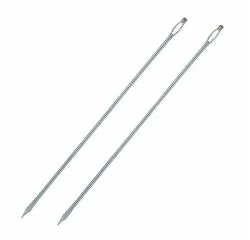 WESTMARK Spickmesser 2 Dressiernadeln mit großem Nadelöhr, Gerade, Länge je: 18 cm