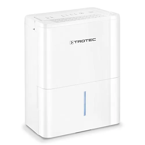 TROTEC Luftentfeuchter TTK 32 E – 14 L/Tag für optimale Raumluft - Luftentfeuchter für Räume bis 15 m², hygrostatgesteuerte Automatik und Wäschetrocknungsfunktion für ein angenehmes Raumklima
