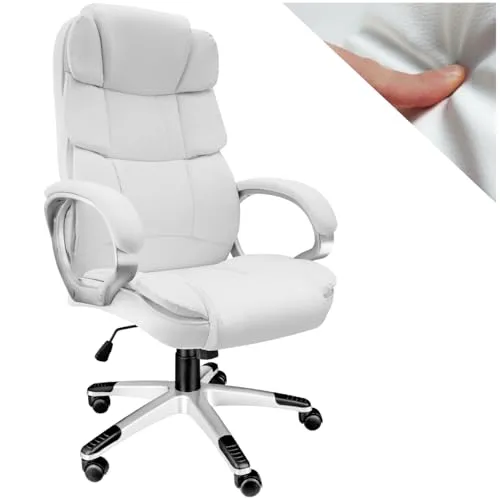 Büro- & Schreibtischstühle Weiß von tectake