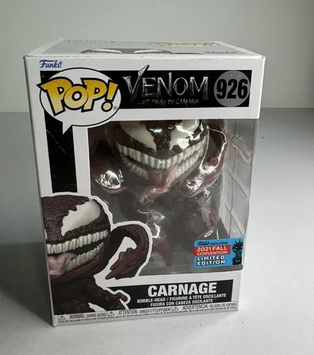 FUNKO POP! - CARNAGE 926 ☆ VENOM ☆ Marvel ☆ 2021 Fall Convention Limited ☆ NEW