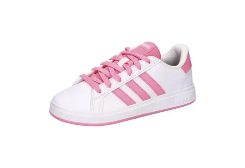adidas GRAND COURT LIFESTYLE TENNIS Sneaker - Sneaker im sportlichen Design auf den Spuren des adidas Superstar, ideal für Freizeit und Alltag, in der Farbe Cloud White/Bliss Pink.