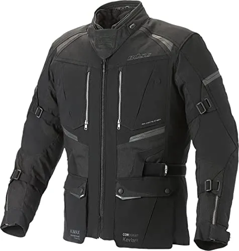Büse Borgo Motorrad Textiljacke, schwarz, 52