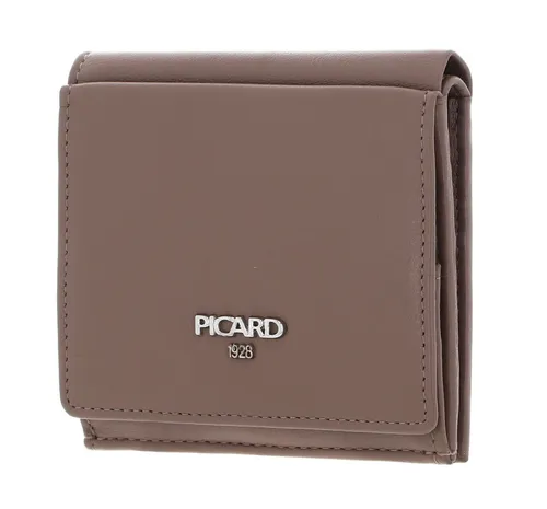 Picard Bingo Geldbörse 8cc 10.5 cm chai - Damen-Geldbörse aus hochwertigem Leder mit elegantem Design und silberfarbenen Applikationen, bietet ausreichend Stauraum für Ihre Finanzen.