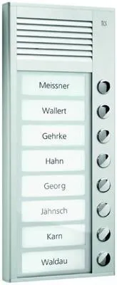 TCS PAK08-EN Außenstation Aufputz für 8 WE von TCS