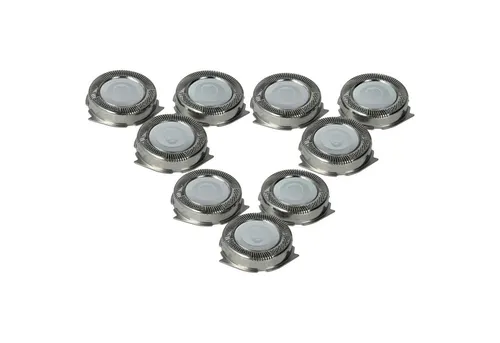 vhbw Ersatzscherkopf passend für Philips HQ7142, HQ7200, HQ7143, HQ7180, HQ7141, HQ7240, HQ, Scherköpfe komplett mit Folie, Klingen, Einfach auf das Griffstück