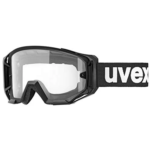 uvex athletic bike Bike Goggle, schwarz-transparent, Einheitsgröße