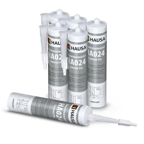 Reparatur-Mörtel Express Zement HA024 Fugenmörtel 310ml