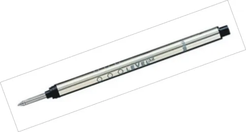 Pelikan 978072 Ersatzpatronen - Tintenrollermine Level M schwarz, präzise Metallspitze für ein sauberes Schriftbild