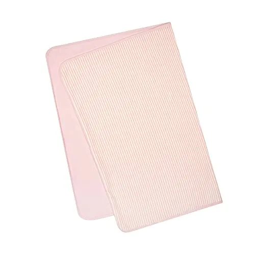 Steiff Unisex Baby Basic Decke Nicky GOTS, Silver Pink - Babydecken für höchste Ansprüche: Kuschelig weich und GOTS-zertifiziert, ideal für kleine Entdecker mit viel Bewegungsfreiheit.