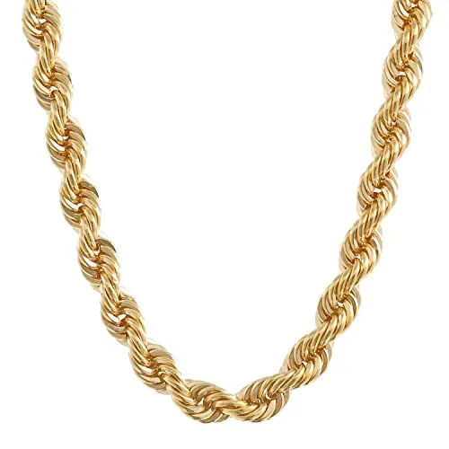 hoplo holzenplotz Goldkette Kordelkette 50cm - 585-14 Karat Gold - Ketten für Damen, edle Juwelierqualität aus 585-14 Karat Gold, gefertigt in traditioneller Handwerkskunst in Deutschland.