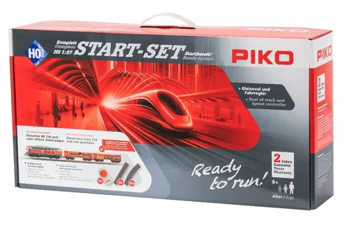 Piko 57032, Startset kids BR 218 + 2 Eaos, DB AG, Neu & OVP, H0