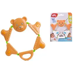 ABC Greifling Baby Babywelt Greifling Twisty Bär 104010154 in braun von Simba