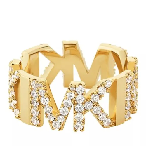 MICHAEL KORS Fingerring Damenring mit Zirkonia in gold von Michael Kors