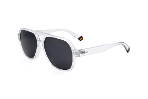 Polaroid Pld 6193/s 900/M9 CRYSTAL Sunglasses Unisex Polycarbonate, Standard, 57