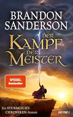 Der Kampf der Meister von Brandon Sanderson - Fantasy Roman, Teil der Sturmlicht-Chroniken, mit 928 Seiten voller Abenteuer und Magie, ideal für alle Fans von epischer Science Fiction.