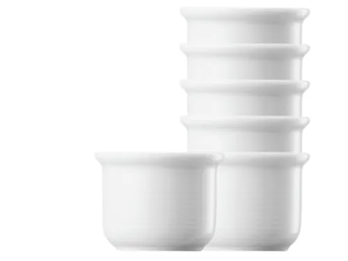 Thomas Trend Weiss Eierbecher Set 6 in weiß von Thomas