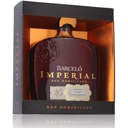 Barceló Imperial Rum 1,75l in Geschenkbox - Premium Rum mit 38% Vol., perfekt als Geschenk für Genießer und ideal für besondere Anlässe.